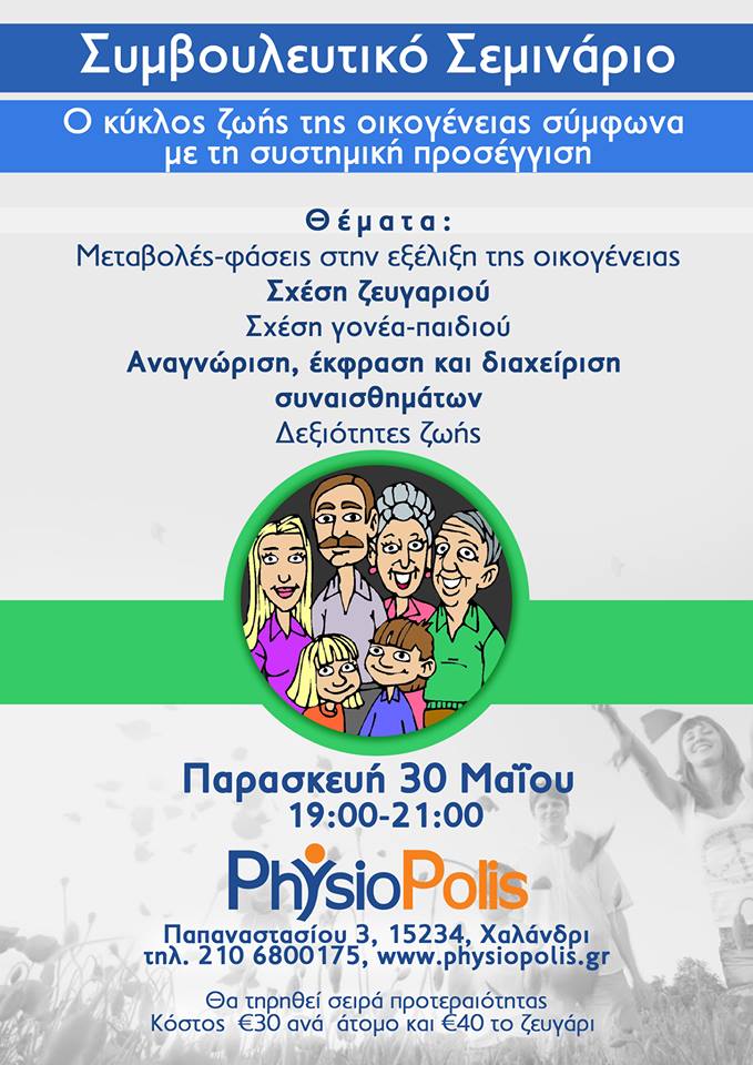 Ο κύκλος ζωής της οικογένειας σύμφωνα με τη συστημική προσέγγιση